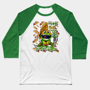 Pizza Baseball T-Shirt